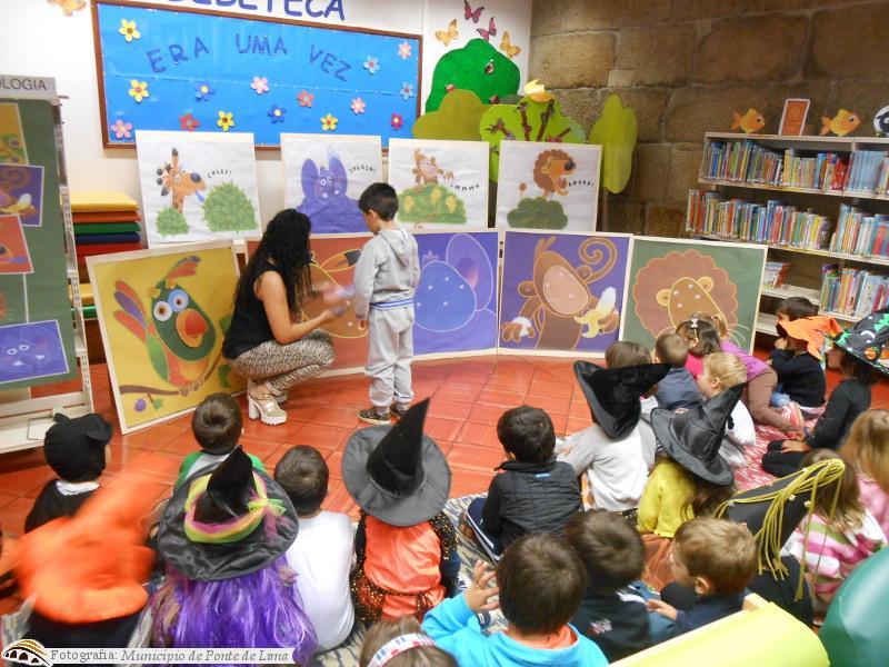 Biblioteca dinamiza Hora do Conto para Jardim de Infância de Cepões