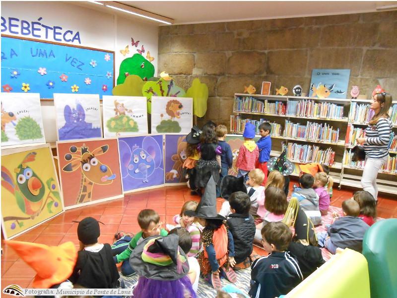 Biblioteca dinamiza Hora do Conto para Jardim de Infância de Cepões