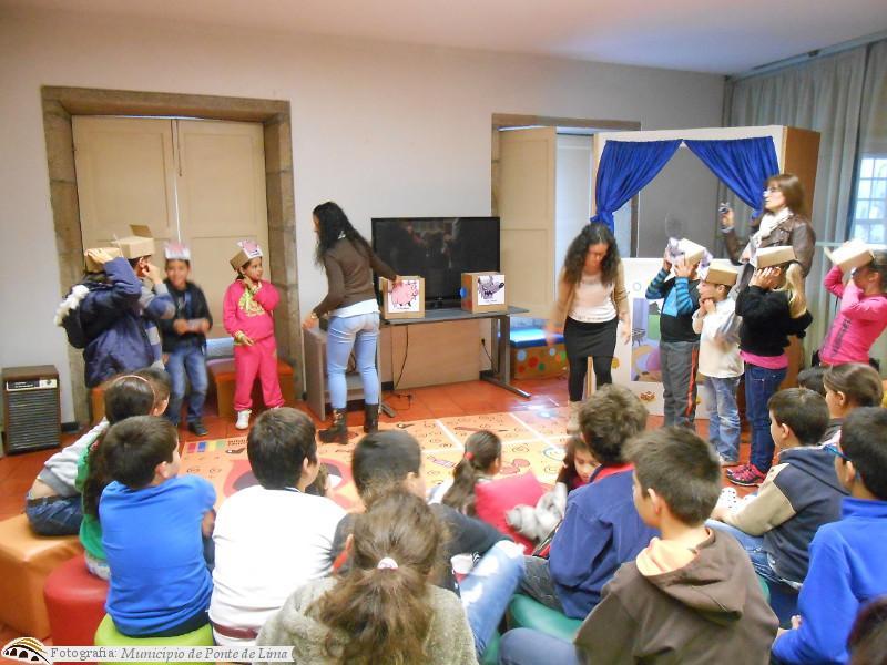 Biblioteca Municipal apresenta Teatro de Fantoches para crianças do Centro Educativo de Vitorino ...